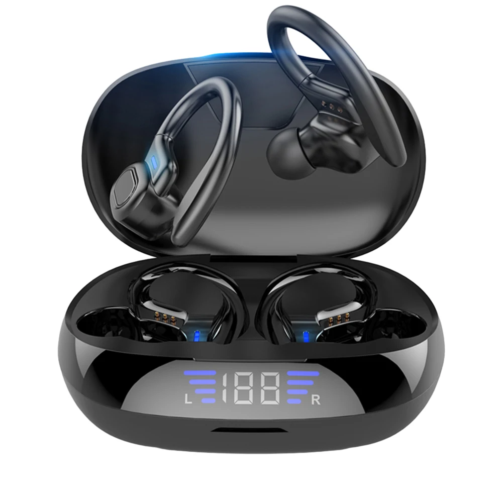 Sports Earphone Hook - Écouteurs Bluetooth vvv2 tws avec microphones,