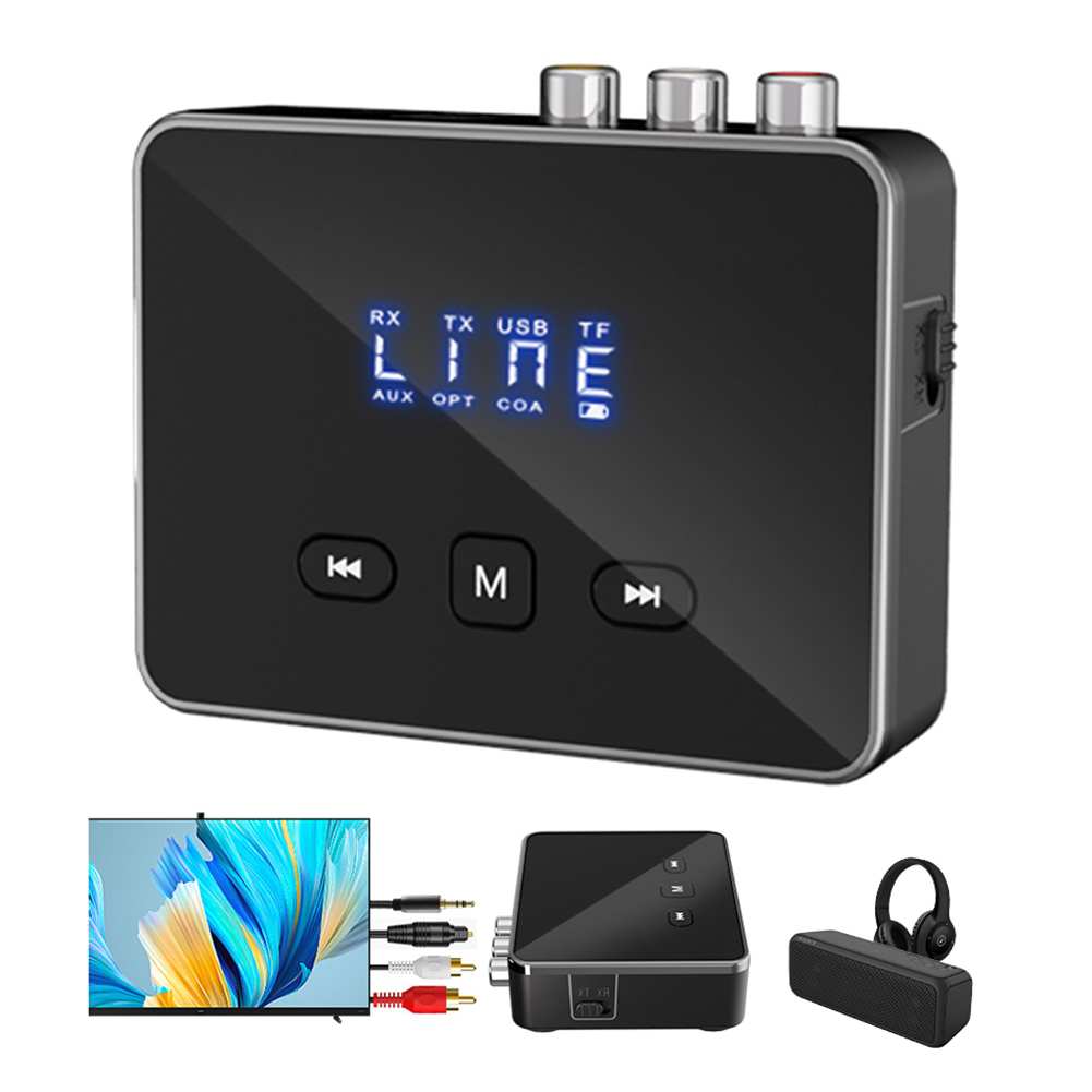 Bluetooth Adapter Receiver - Émetteur-récepteur BT 5.4, adaptateur audio sans