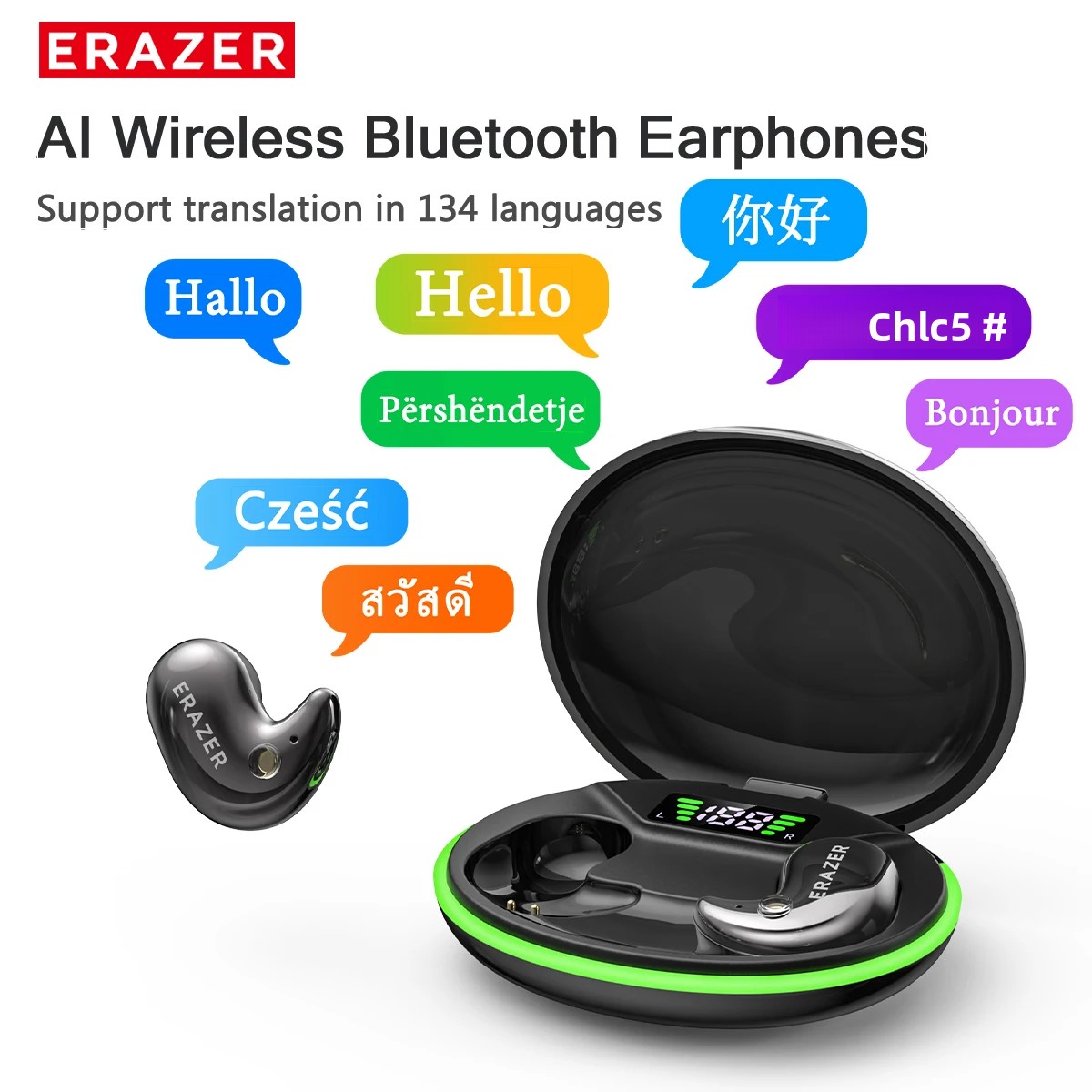 Wireless Earbuds Tws - Écouteurs intra-auriculaires Bluetooth EARZER XF58 avec