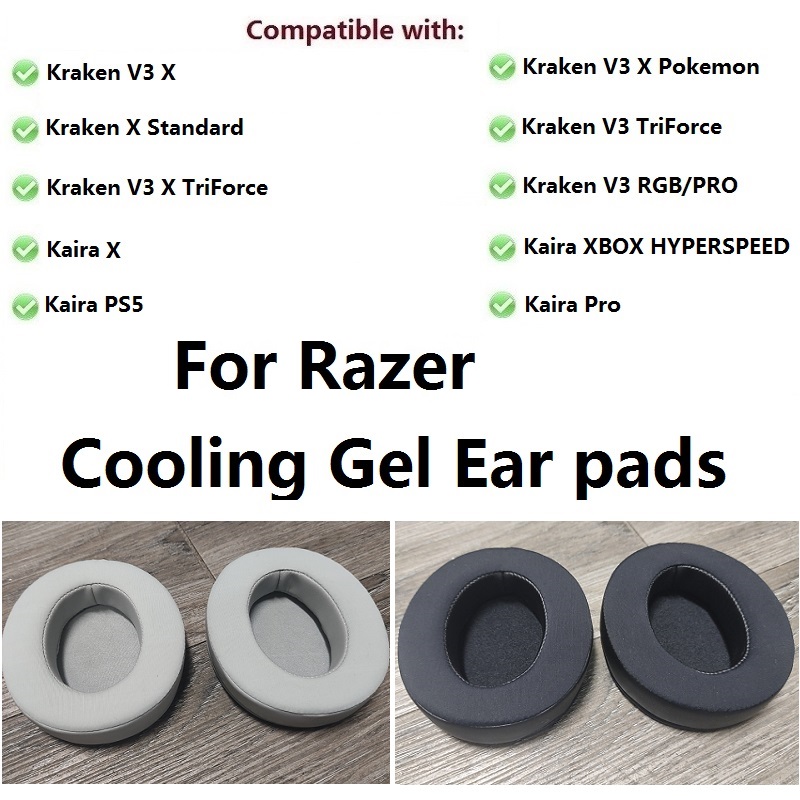 Gaming Headset Rgb - Coussinets d'oreille en Gel de refroidissement