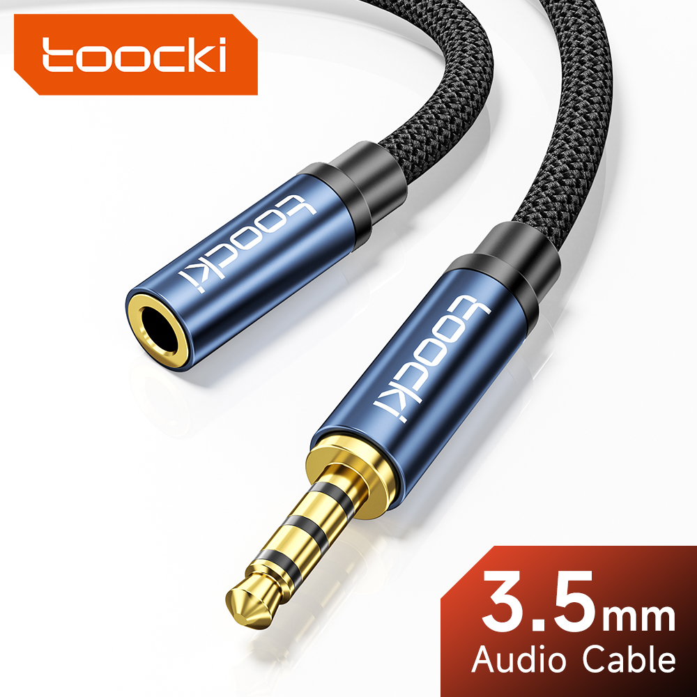 Cable Extension 3.5 - Toocki 3.5mm Jack Aux câble Support