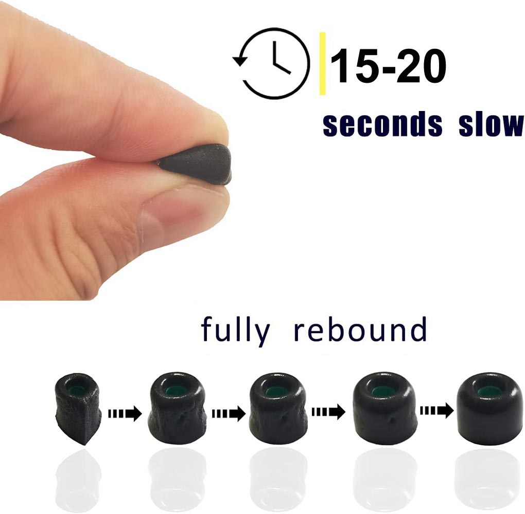 Embouts d'oreille en mousse à  - Earphone Foam Tip avis et prix