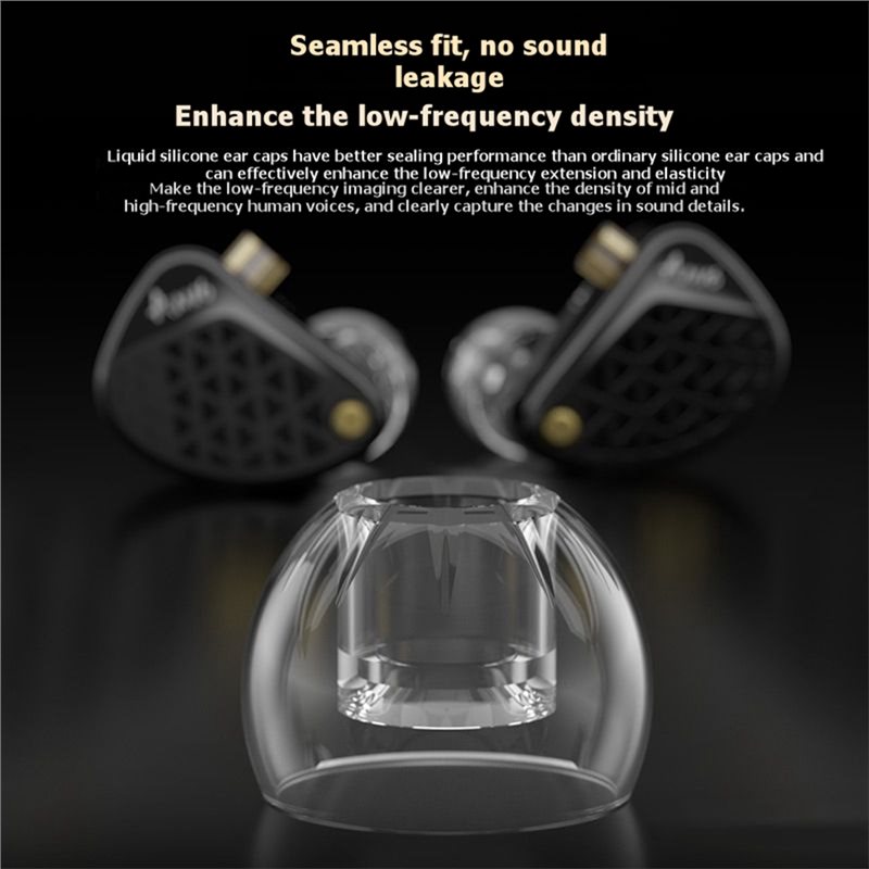 Embouts d'écouteurs en silicon - Silicone Ear Tip Replacement avis et prix