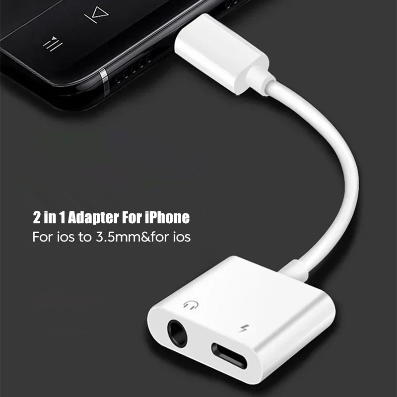 Adaptateur audio et chargeur 2 - Earphone Splitter Jack avis et prix