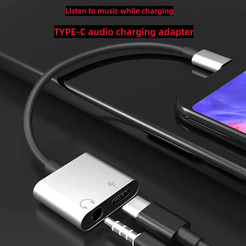 Adaptateur audio 2 en 1 type C - Audiophile Headphone Wired avis et prix
