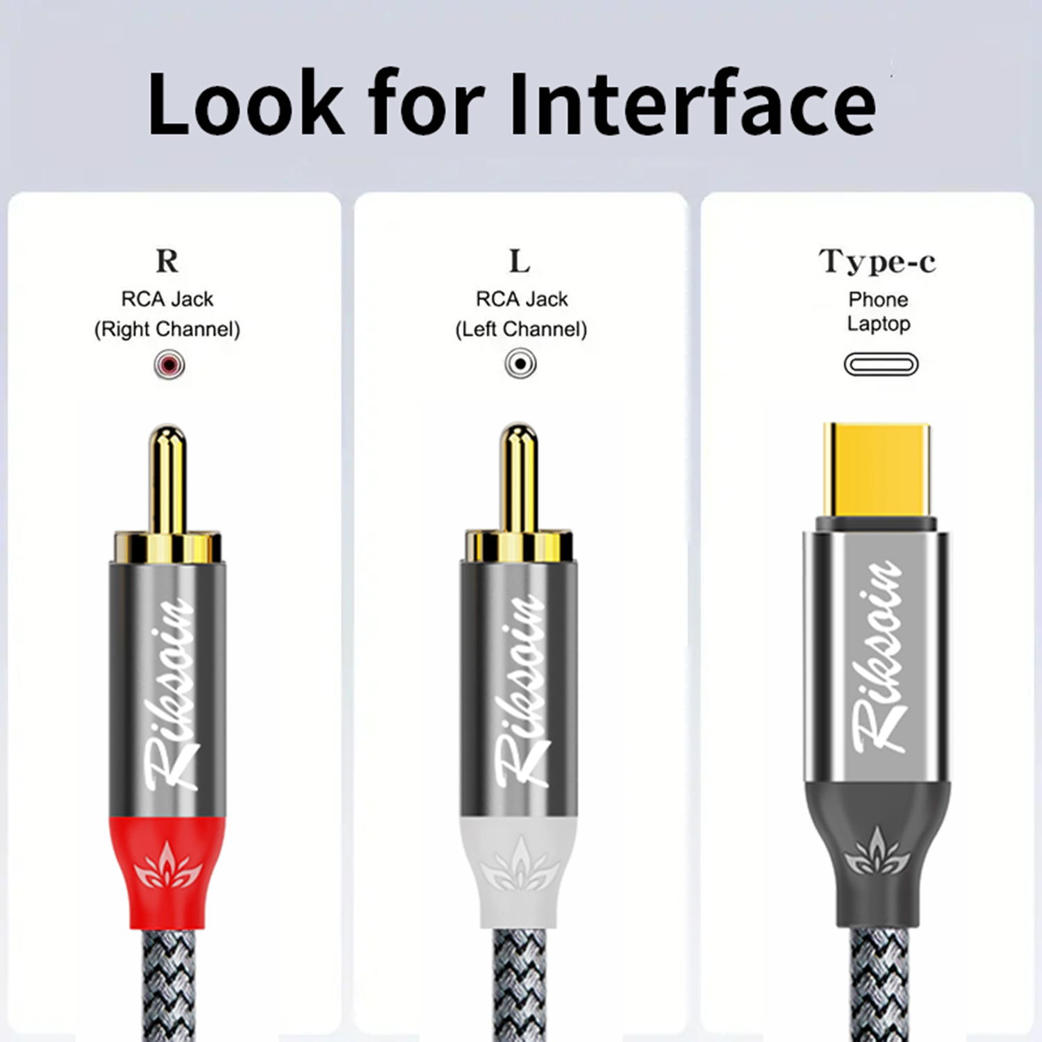 Câble USB C vers 2 RCA stéréo, - Audio Splitter Y avis et prix