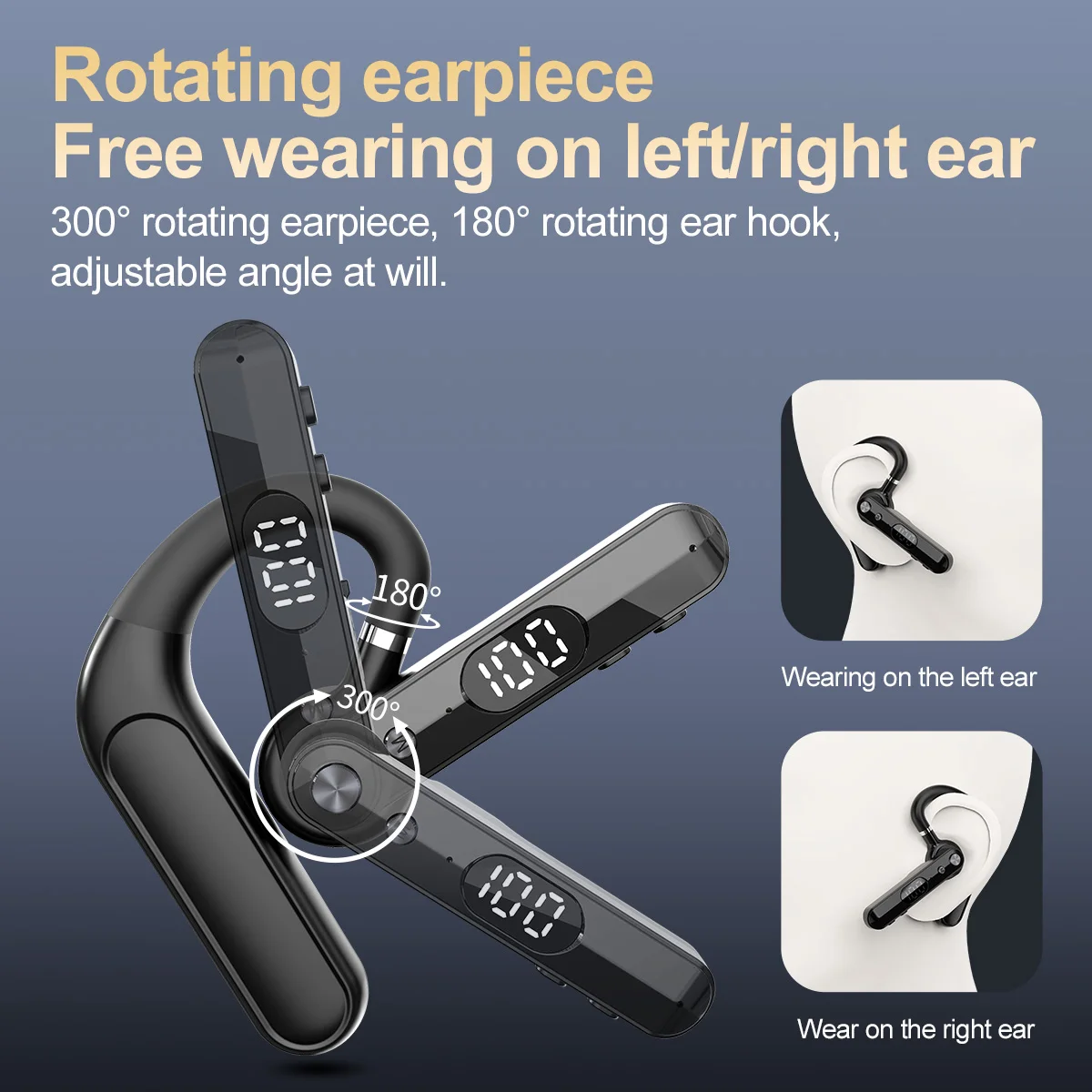 Écouteurs sans fil Bluetooth a - Bluetooth Headset On Ear avis et prix