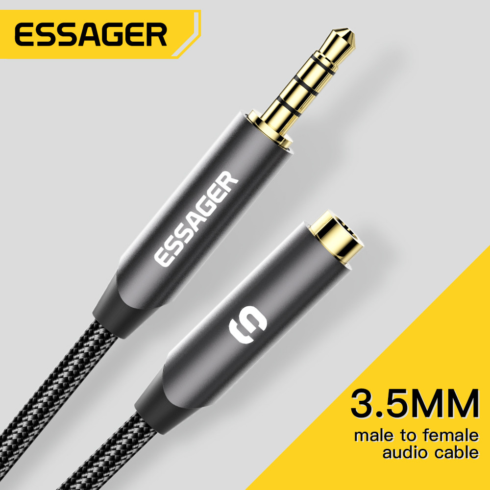 ESSAGER-Câble d'extension audi - Earphone Splitter Jack avis et prix