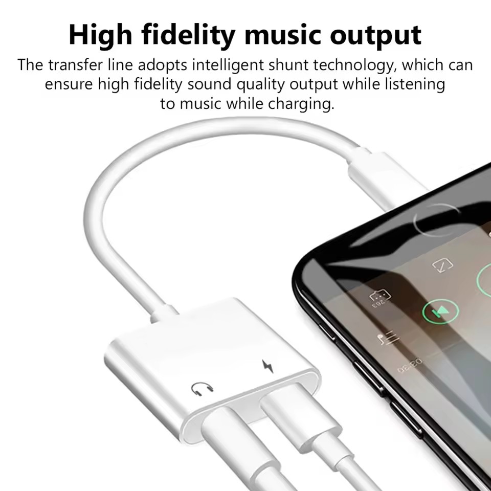 Adaptateur audio et de charge  - Earphone Splitter Jack avis et prix